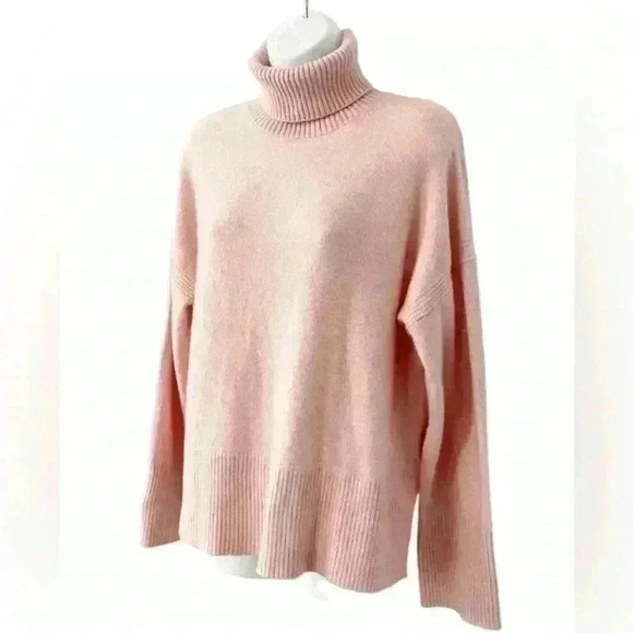 J Crew polymide/ merino wool: alpaca blend turtleneck sweater - Picture 1 of 7